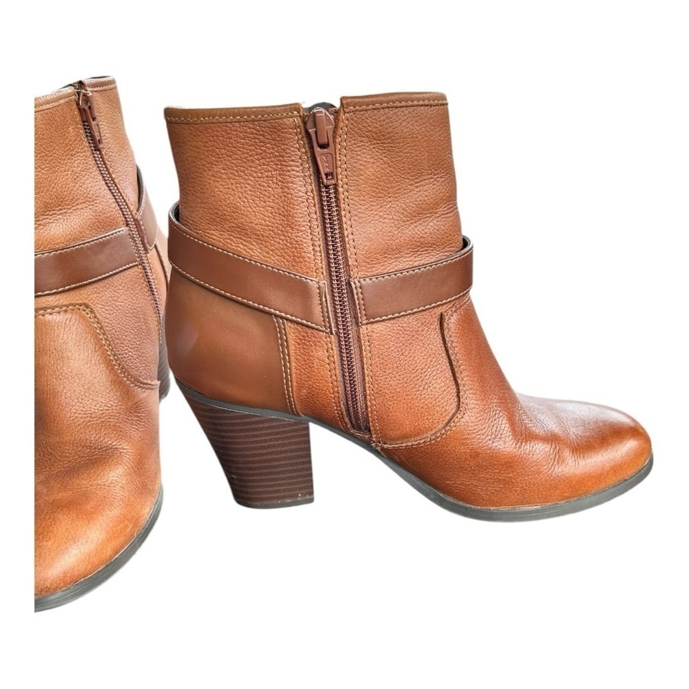 BAR III Women’s Leather Boots Booties Chestnut Tan Brown Size 7 EC - Picture 7 of 10